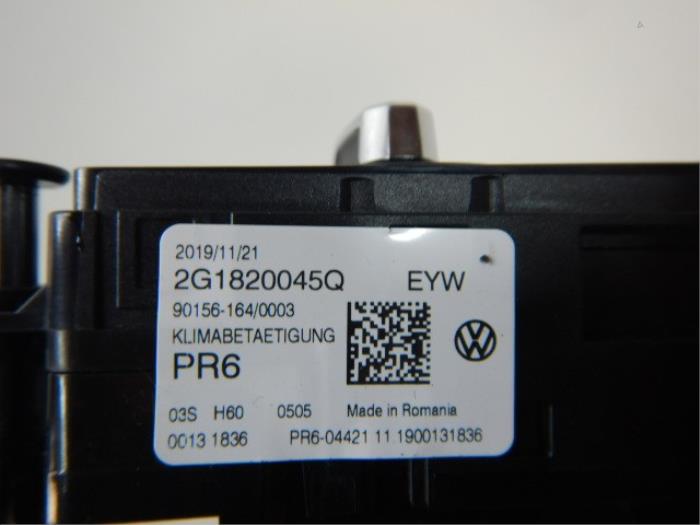 VW Polo 2G Climate Control Unit