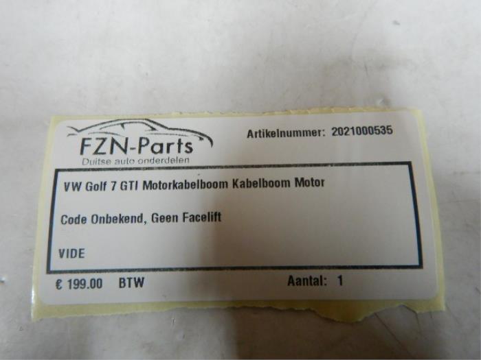 Kabelboom motorruimte Volkswagen Golf (22735135)