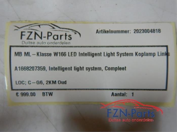 Koplamp links Mercedes ML-Klasse (22721467)