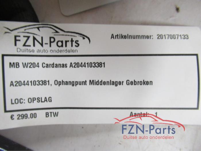 Tussenas Mercedes C-Klasse (22744547)