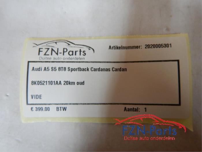 Tussenas Audi A5 (22742311)