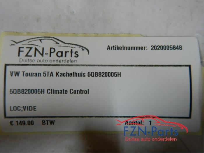 Kachelhuis Volkswagen Touran (22740926)