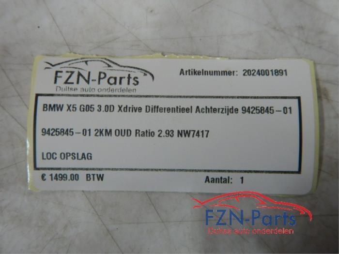Differentieel achter BMW Diversen (22733844)