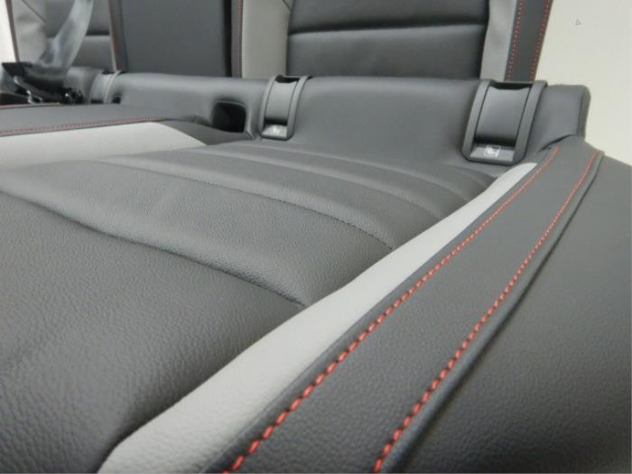 VW Golf 8 Facelift GTI Interieur Leer Compleet Zwart Grijs Rood Voorstoelen Memory, Elektrisch Verstelbaar, VerwarmbaarVerkoelbaar Deurpanelen Verlicht Geen AirbagsInterieur, Compleet 2.0 GTI Clubsport