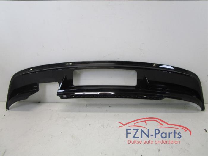 VW Tiguan 5NA R - Line Diffuser Achterbumper HG Zwart 4PDC