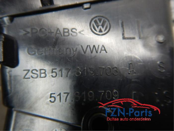 Luchtrooster Dashboard Volkswagen Golf Sportsvan (22735882)