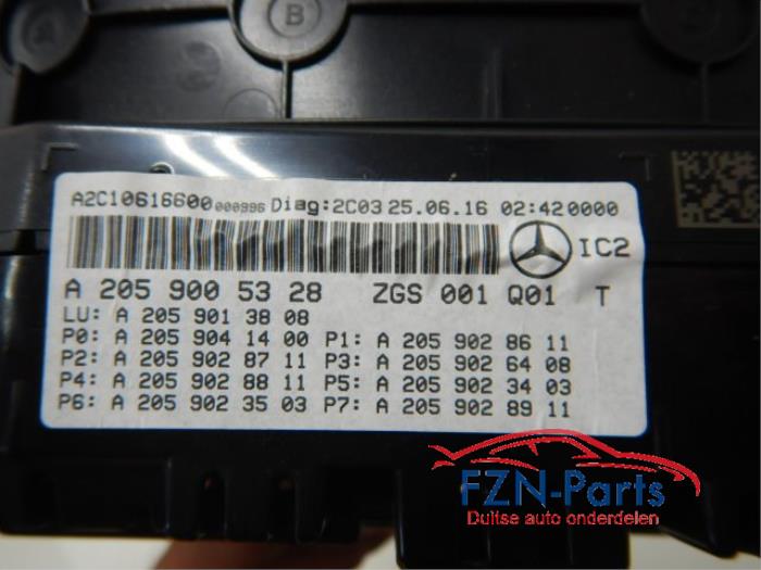 Mercedes-Benz GLC 43 AMG W253 Kilometerteller