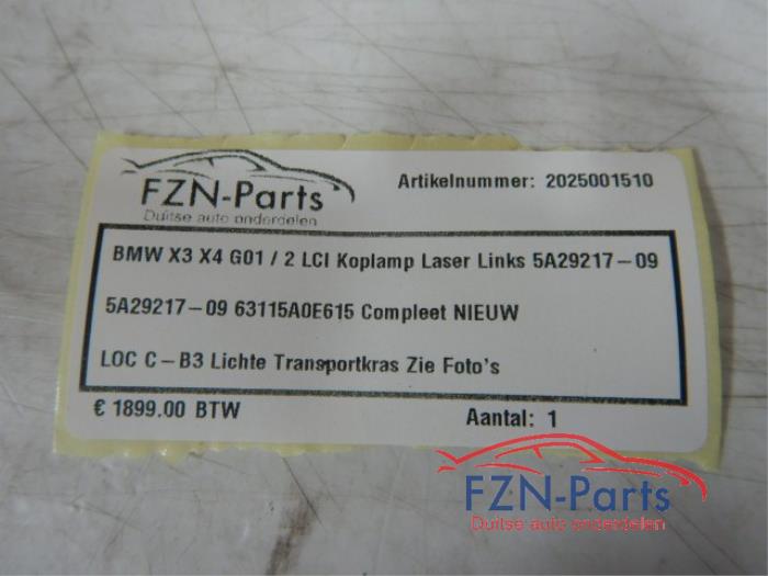 Koplamp links BMW X3 (22721527)