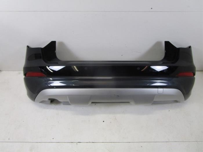 Audi Q2 81A Achterbumper 4PDC Zwart/Grijs