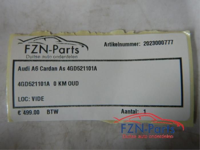 Tussenas Audi A6 (22742564)