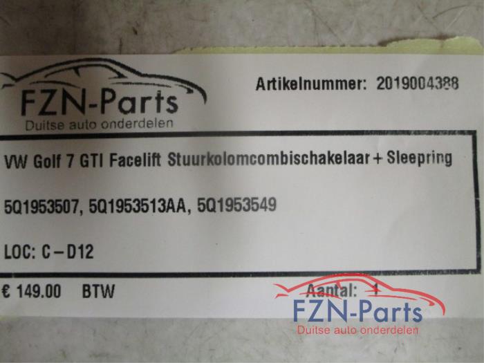 Combischakelaar Stuurkolom Volkswagen Golf (22744924)