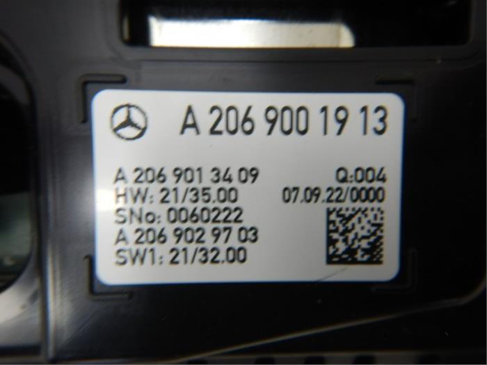 Mercedes-Benz C-Klasse W206 Digitale teller Km-Teller Virtual Cockpit