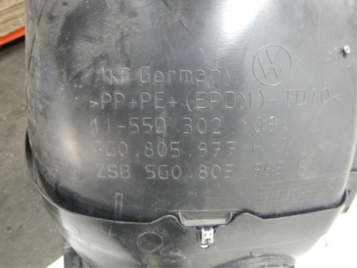 VW Golf 7 Modderkuip PVC Links-voor