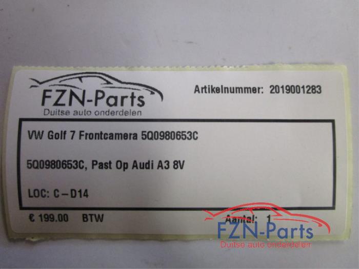 VW Golf 7 Frontcamera