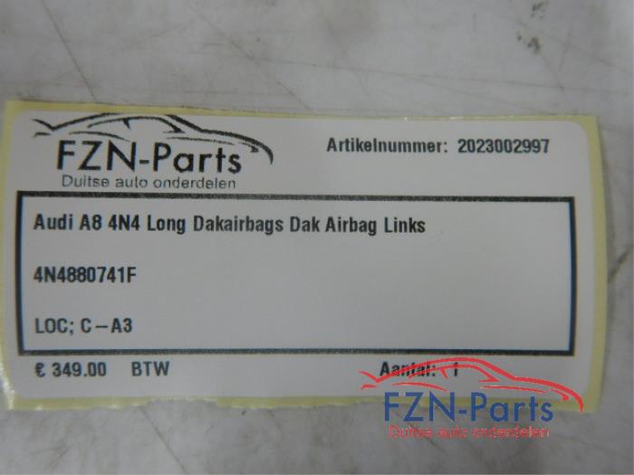 Audi A8 4N4 Long Dakairbags Dak Airbag Links