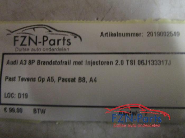 Injector (benzine injectie) Audi A3 (22738458)