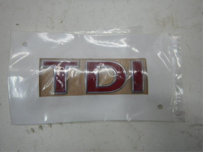 VW Crafter TDI Embleem Logo Sticker