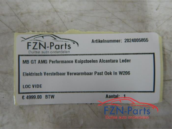 Bekleding Set (compleet) Mercedes AMG GT (22738976)