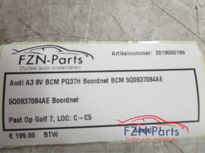 Audi A3 8V BCM PQ37H Boordnet BCM