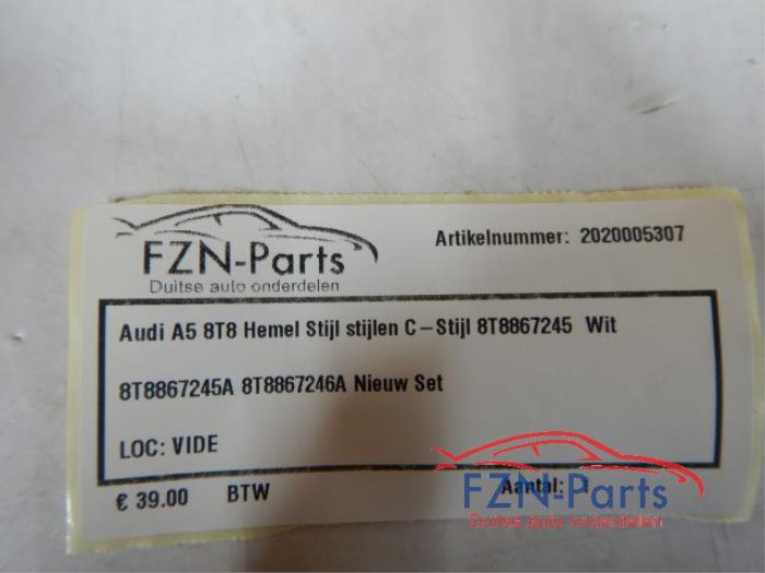 C-stijl afdekkap links Audi A5 (22740006)