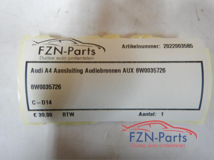 AUX/USB aansluiting Audi A4 (22732792)