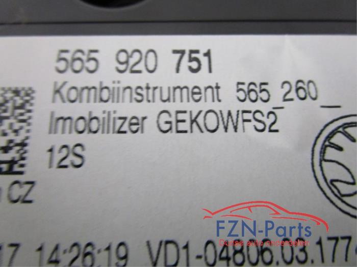 Kilometerteller KM Skoda Kodiaq (22735244)