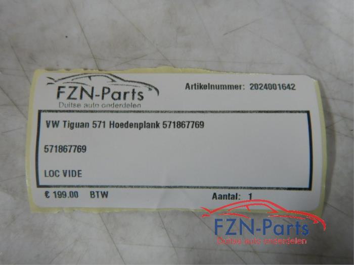 VW Tiguan 571 Hoedenplank