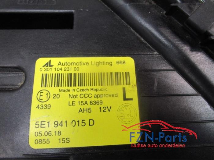 Koplamp links Skoda Octavia (22721872)