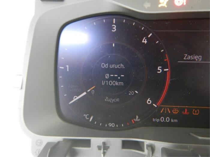 VW Golf 7 GTE Digitale Kilometerteller Virtual Cockpit
