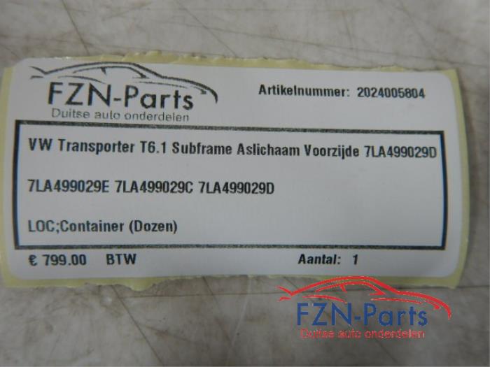 Subframe Volkswagen Transporter (22726029)