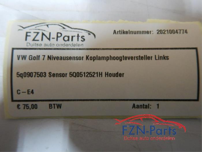 VW Golf 7 Niveausensor koplamphoogteversteller Links-achter