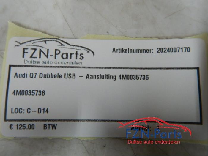 AUX/USB aansluiting Audi Q7 (22732793)