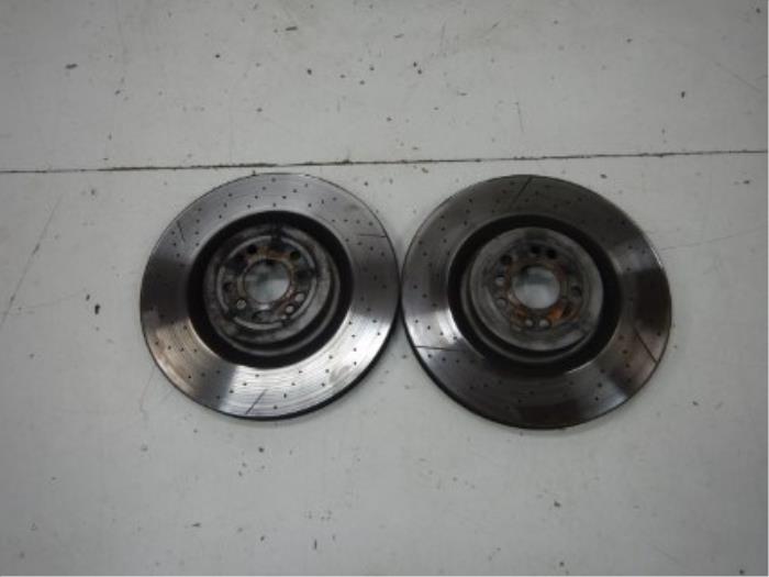 Mercedes-benz W166 ML63 GL63 AMG Remschijf set voorzijde