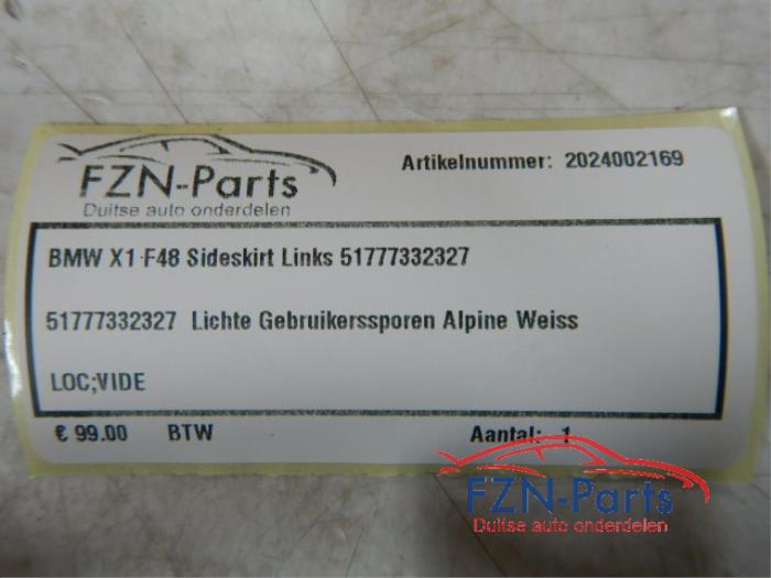 Zijskirt links BMW Diversen (22727548)