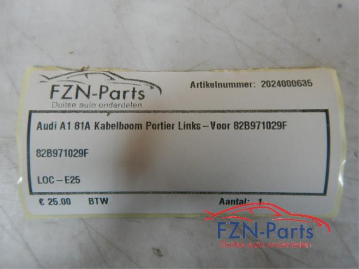 Audi A1 81A Kabelboom Portier Links-Voor