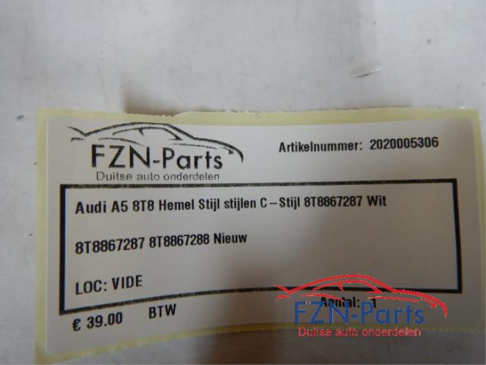 C-stijl afdekkap links Audi A5 (22740676)