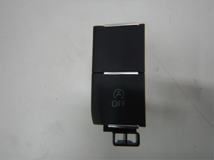 VW Golf Sportsvan Schakelaar Middenconsole Start stop knop