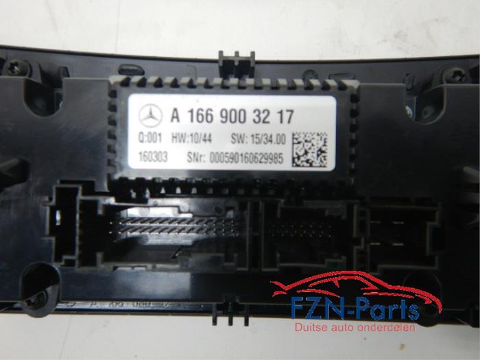Kachel Bedieningspaneel Mercedes GLE (22736332)