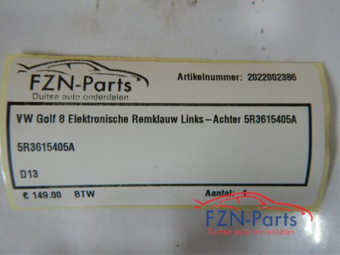 VW Golf 8 Elektronische Remklauw Links-Achter