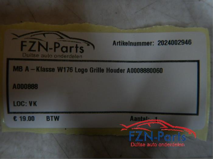 Embleem Mercedes A-Klasse (22739620)