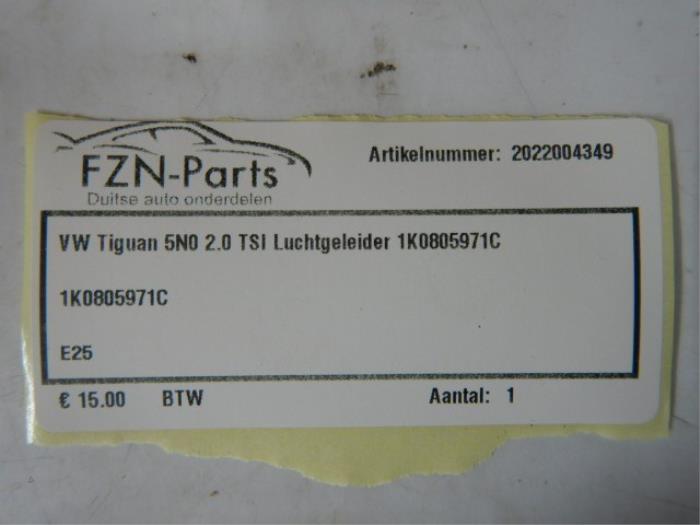 Luchtgeleider Volkswagen Tiguan (22735674)
