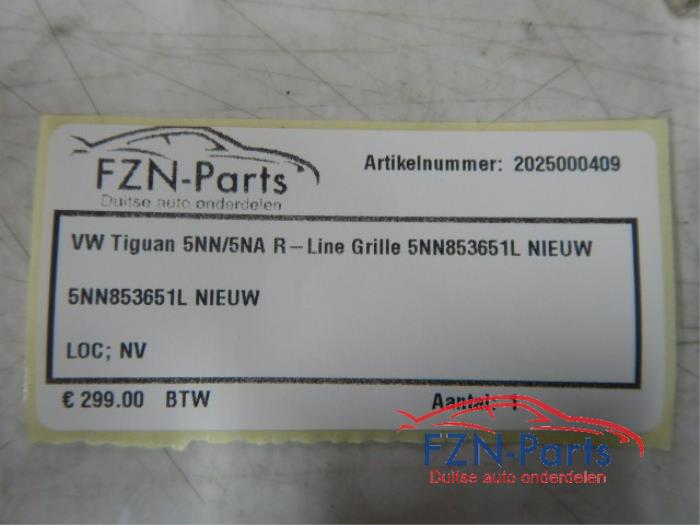 Grille Volkswagen Tiguan (22726731)