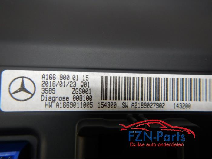 Navigatie Display Mercedes ML-Klasse (22736841)