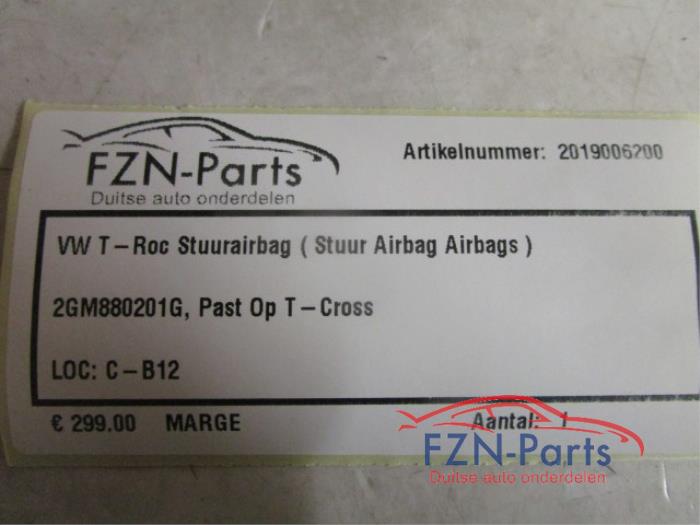 VW T-Roc T-Cross ( Stuur Airbag Airbags )
