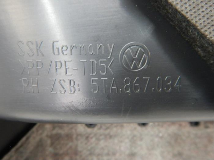 Bekleding bagageruimte Volkswagen Touran (22745019)