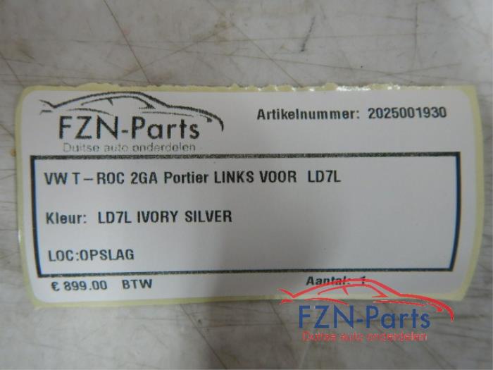 Portier 4Deurs links-voor Volkswagen T-Roc (22741724)