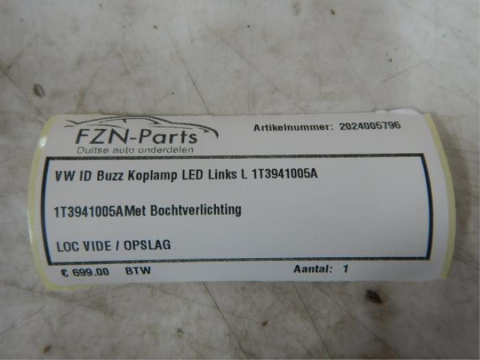 VW ID-Buzz Koplamp LED Links