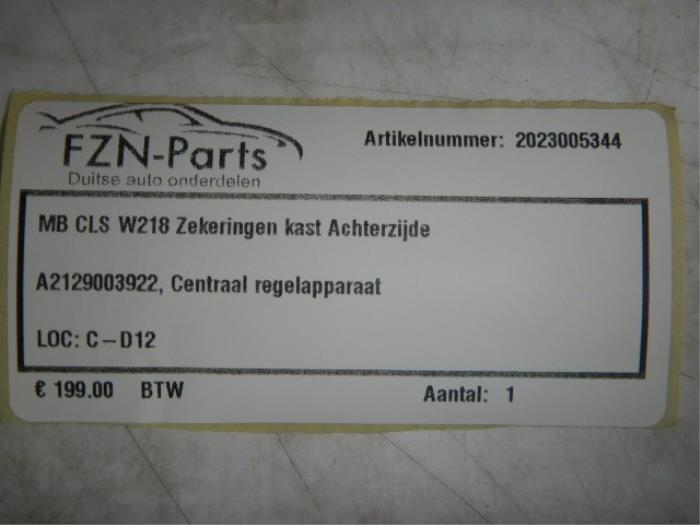 Zekeringkast Mercedes CLS-Klasse (22744404)