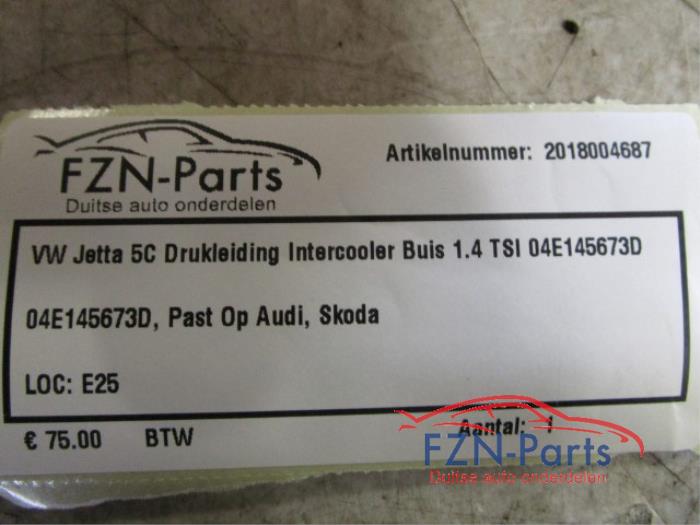 Intercooler Buis Volkswagen Jetta (22739642)