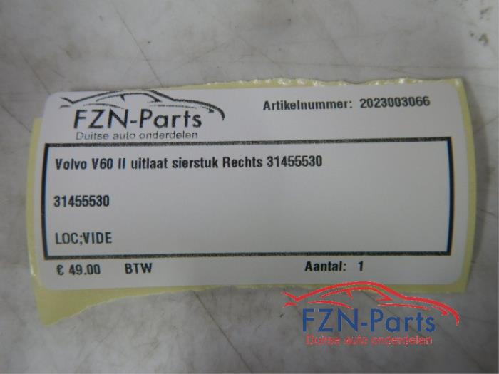 Uitlaatsierstuk Diversen (22743436)